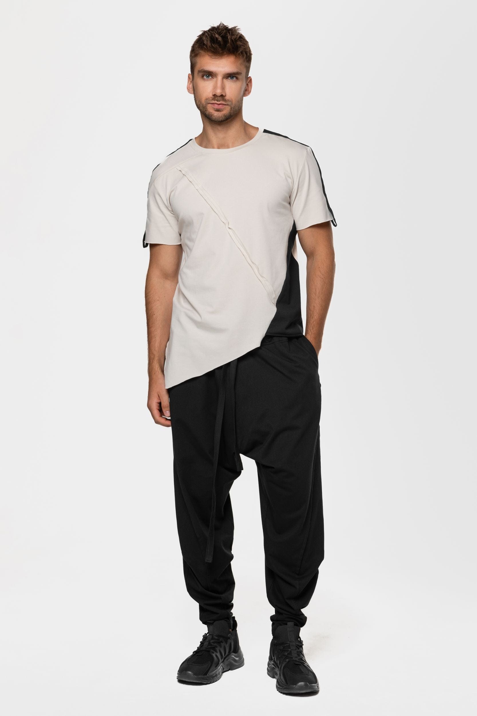 MDNT45 Cotton harem pants
