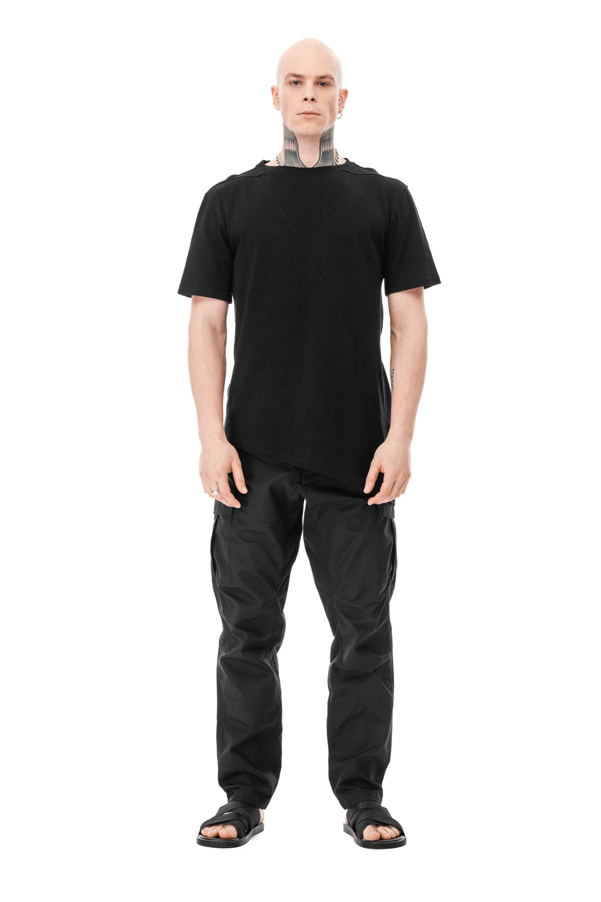 MDNT45 Illym asymmetric t-shirt