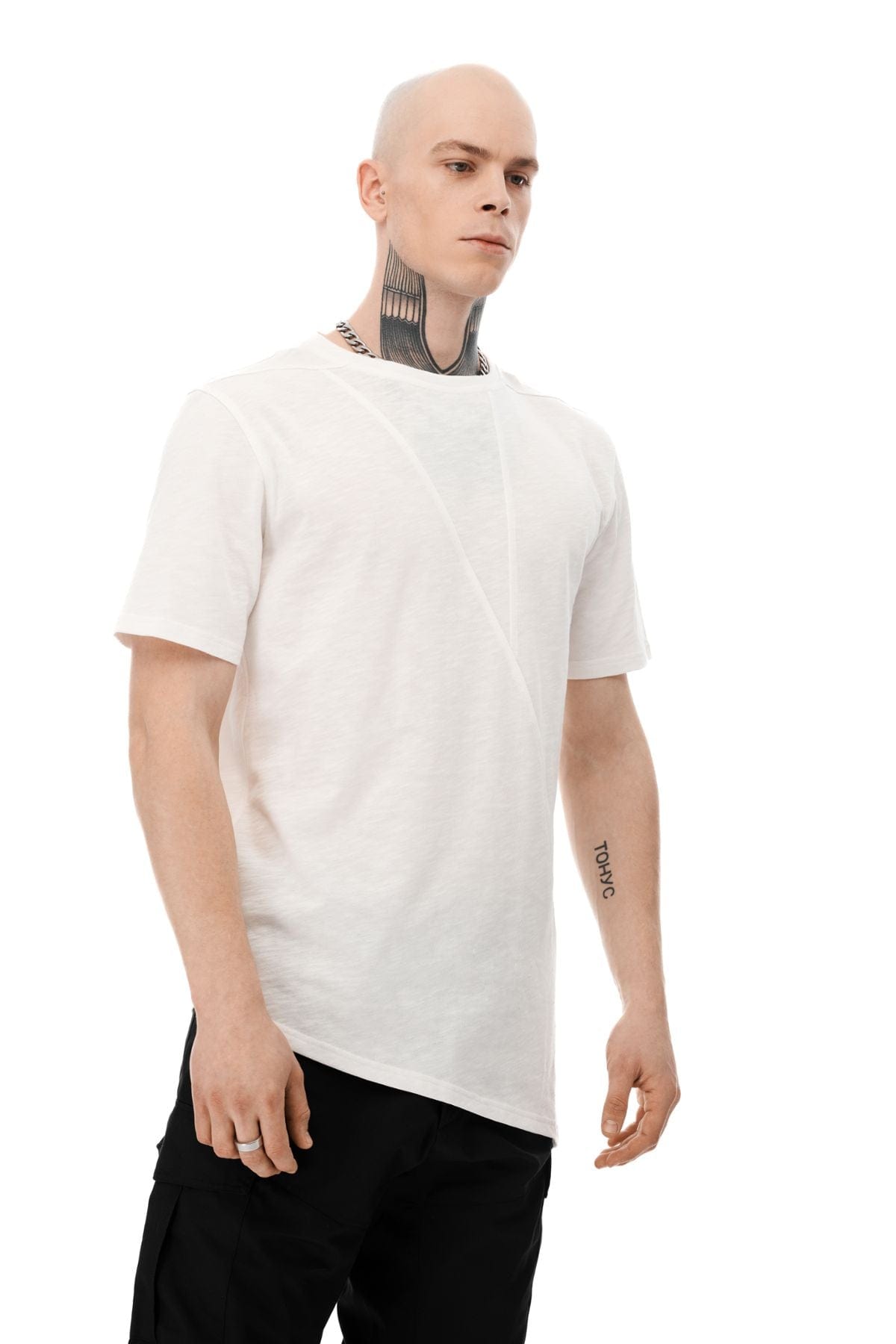 MDNT45 Illym asymmetric t-shirt
