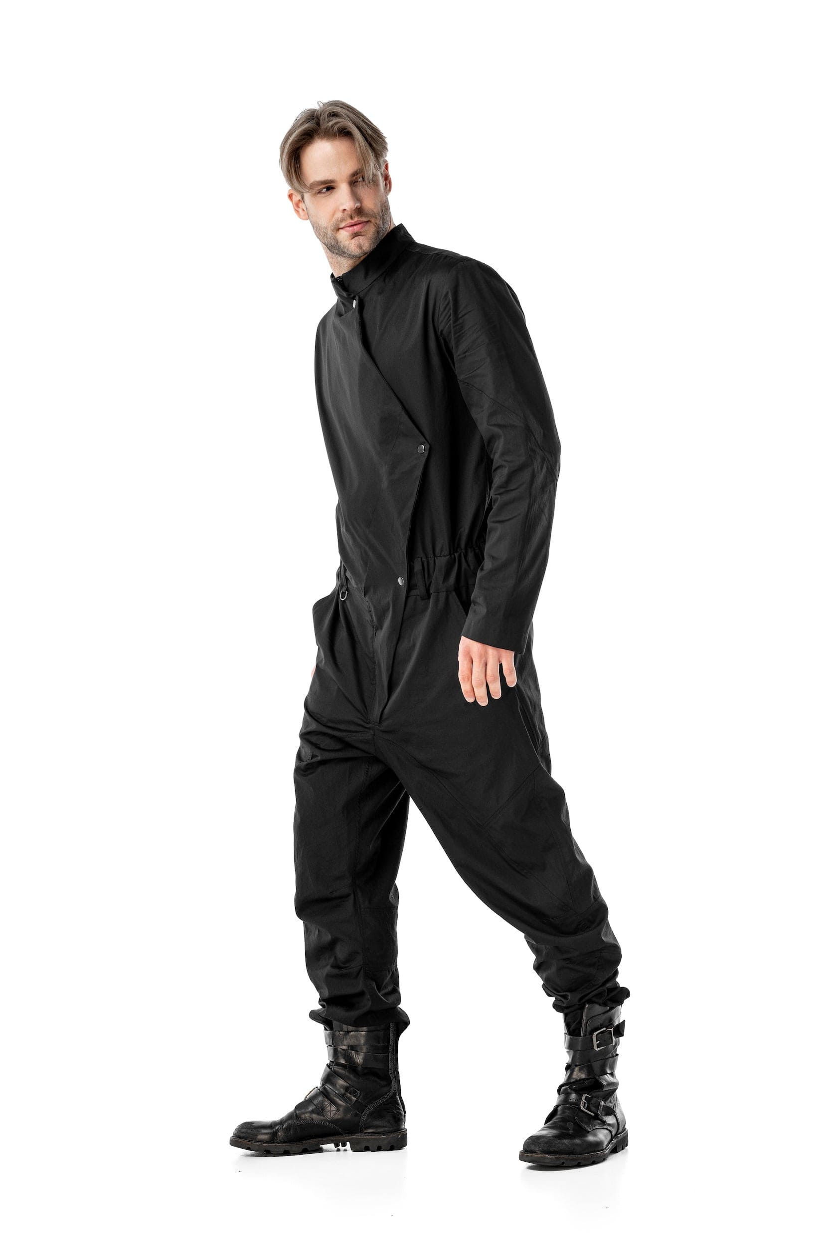 MDNT45 Men jumpsuit Zehat Black