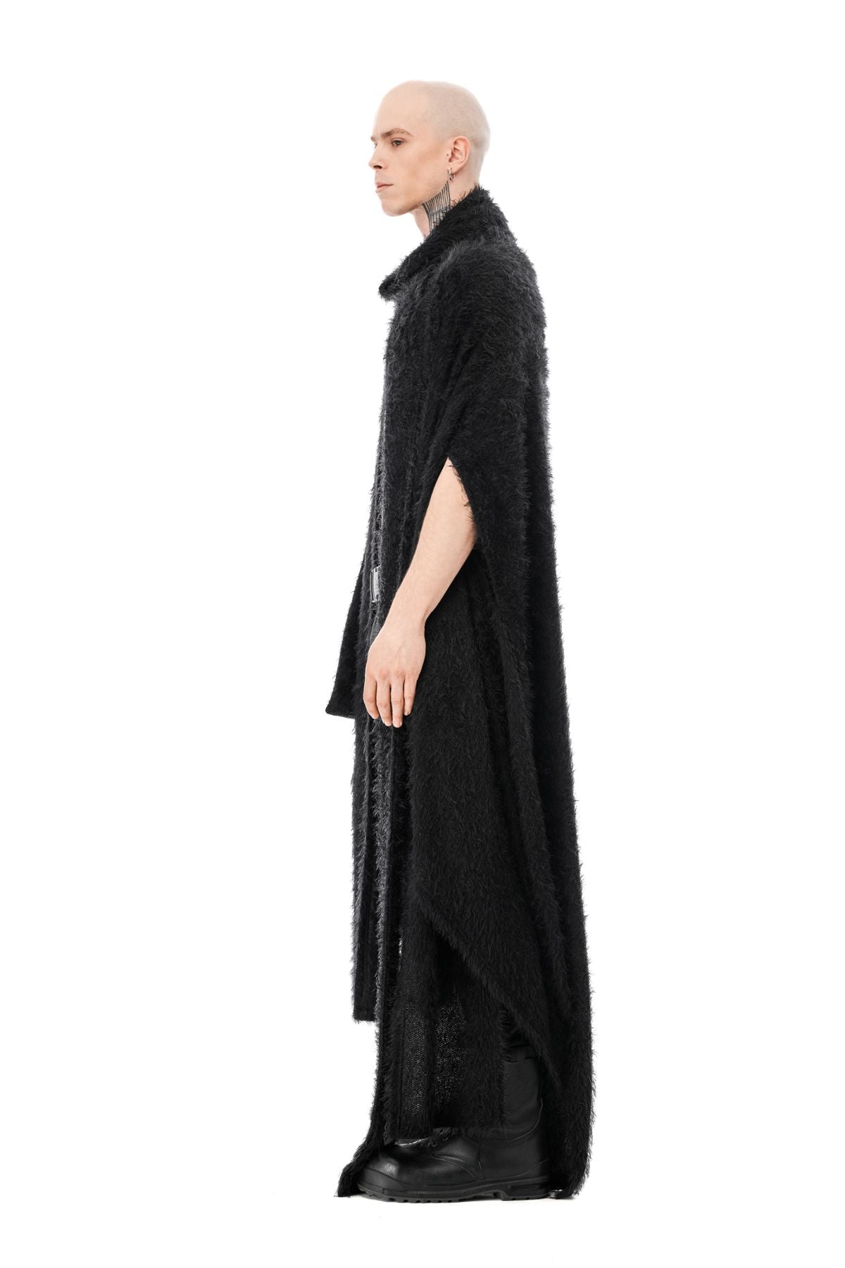 MDNT45 One size / Black Sotaru wild cardigan
